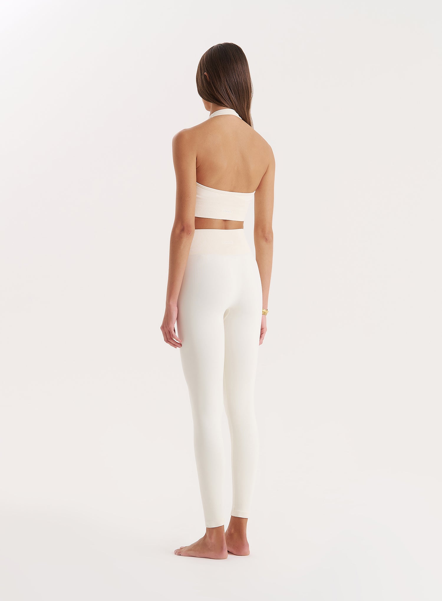 Cream Sculpting Seamless Gym Leggings